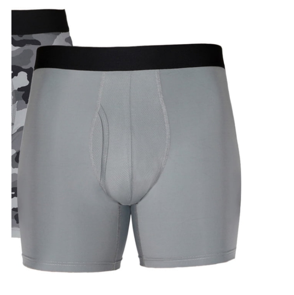 Athletic Works Men's Performance Stretch Boxer Briefs 3pk (48-50) 3XL NWT Camo - Picture 3 of 8